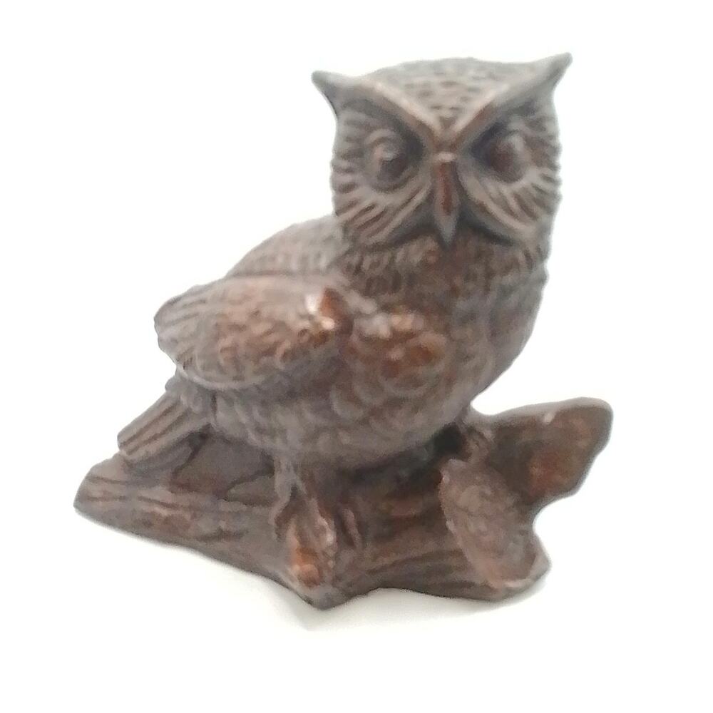 VTG 1970's Red Mill Handcrafted Owl Figurine